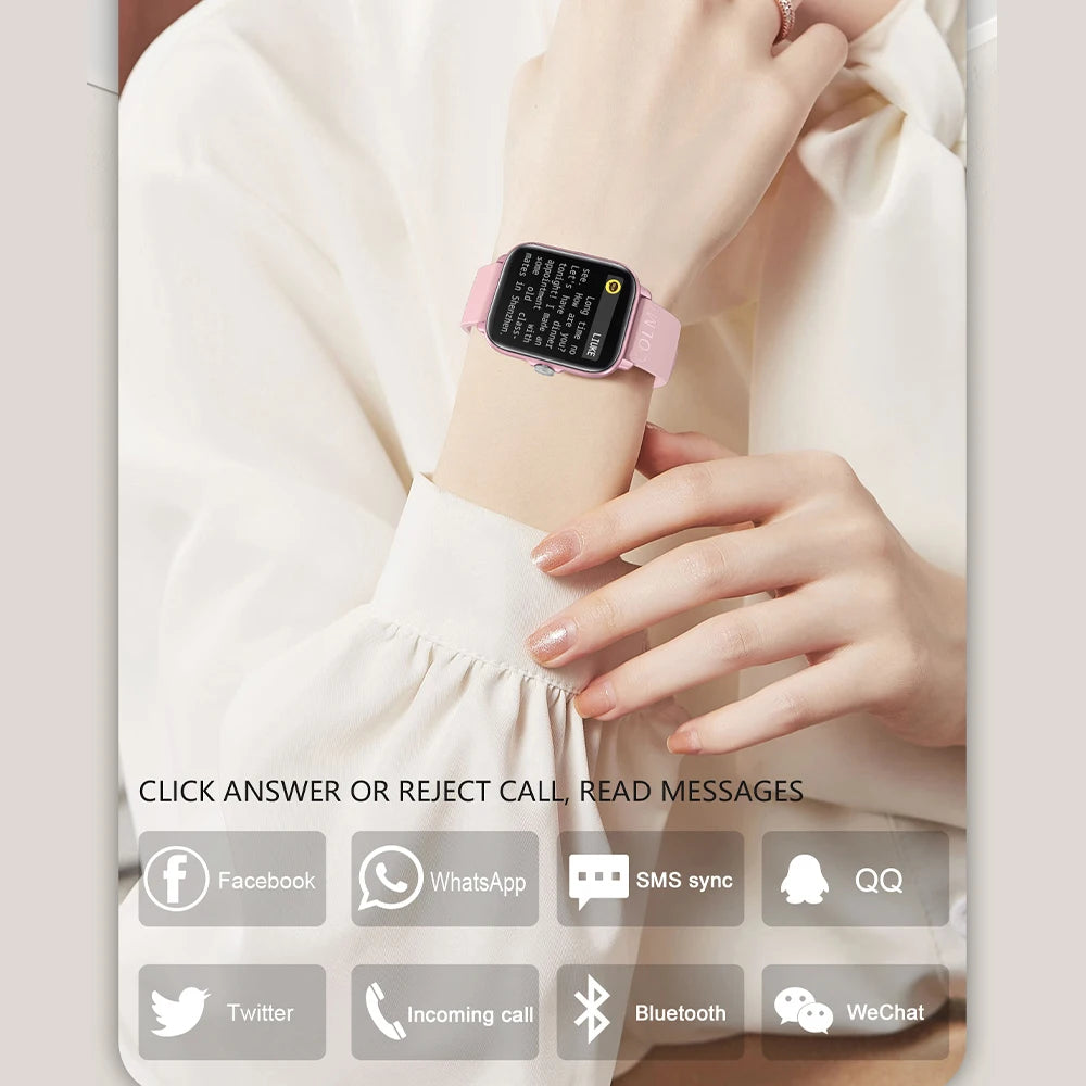 COLMI P28 Plus Bluetooth Réponse Appel Montre Intelligente Hommes IP67 étanche Femmes Cadran Appeler Smartwatch GTS3 GTS 3 pour Android iOS Téléphone