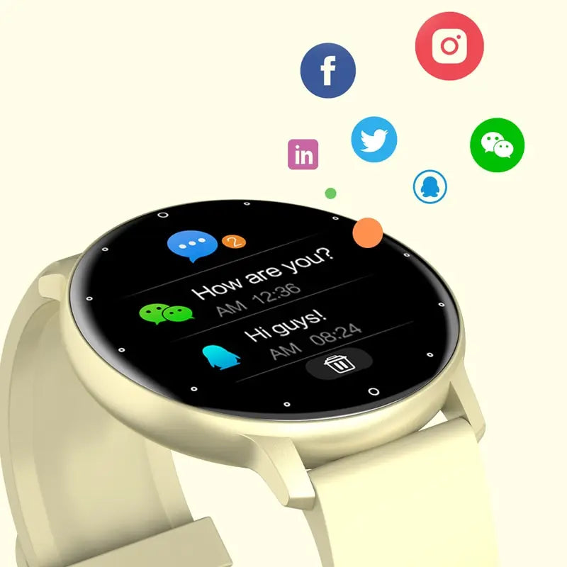 LIGE Montre Connectée 1,32" – Appels Bluetooth, Suivi Santé, 20 Modes Sport, Étanche IP67, Compatible Android & iOS