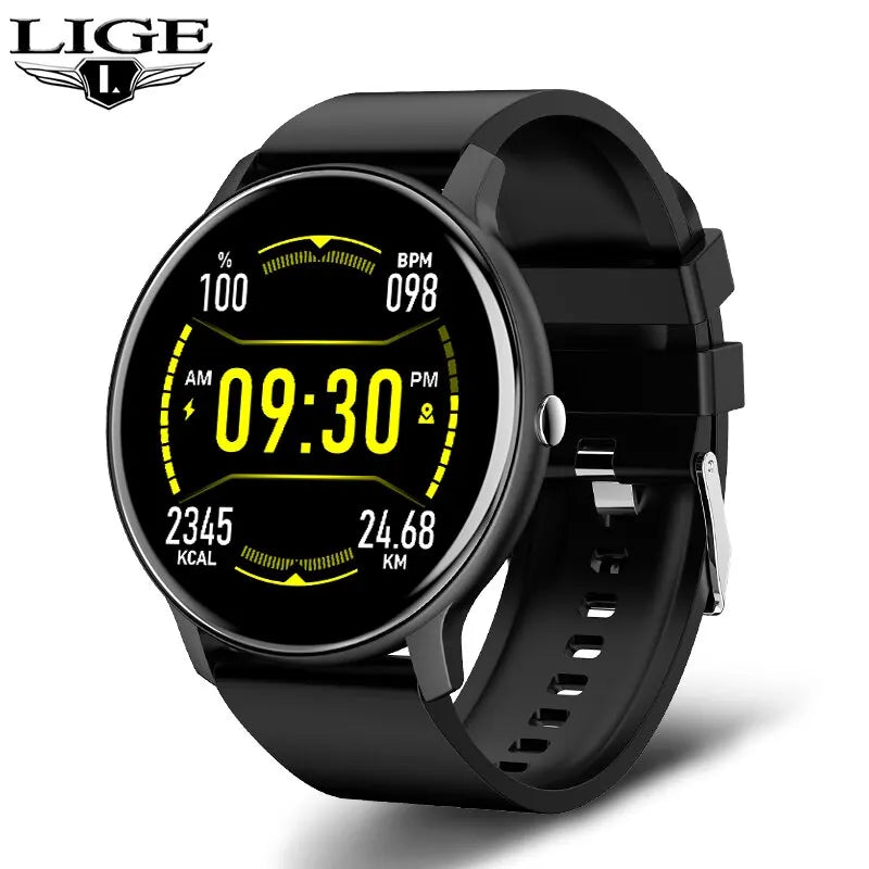 LIGE Montre Connectée 1,32" – Appels Bluetooth, Suivi Santé, 20 Modes Sport, Étanche IP67, Compatible Android & iOS