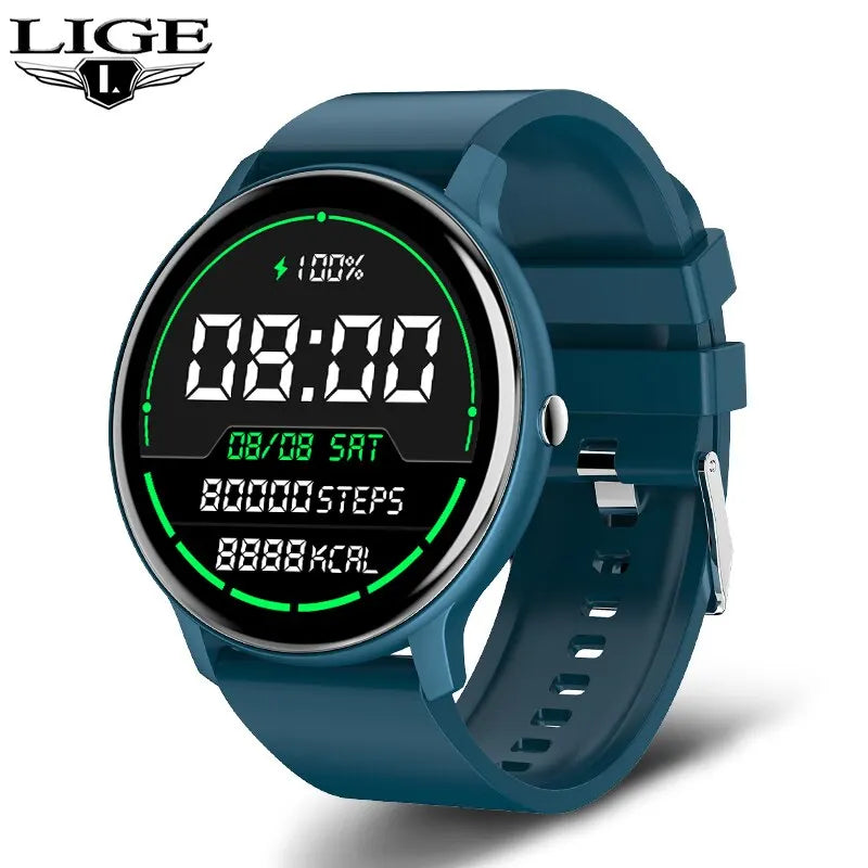 LIGE Montre Connectée 1,32" – Appels Bluetooth, Suivi Santé, 20 Modes Sport, Étanche IP67, Compatible Android & iOS
