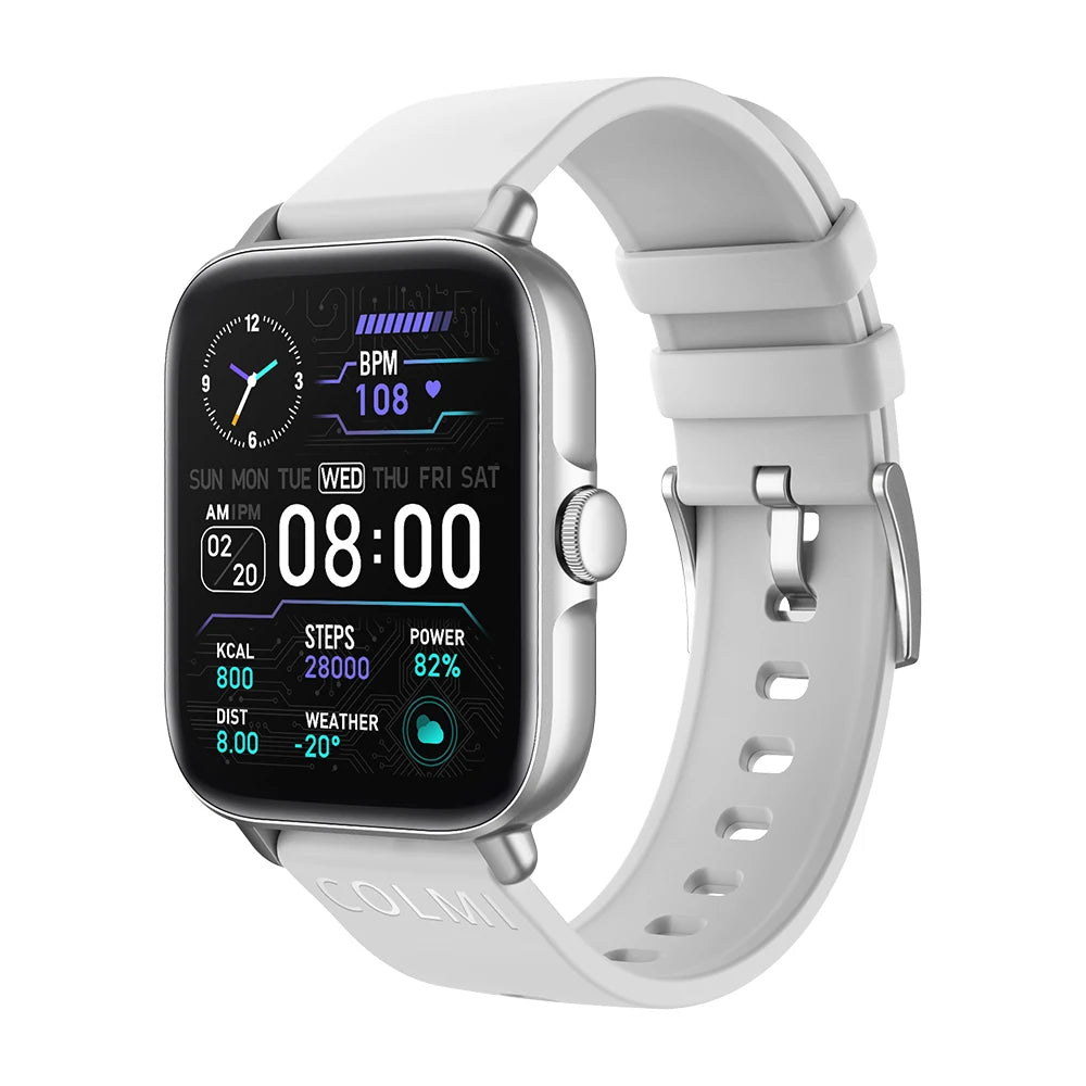 COLMI P28 Plus Bluetooth Réponse Appel Montre Intelligente Hommes IP67 étanche Femmes Cadran Appeler Smartwatch GTS3 GTS 3 pour Android iOS Téléphone