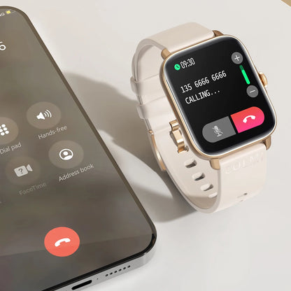 COLMI P28 Plus Bluetooth Réponse Appel Montre Intelligente Hommes IP67 étanche Femmes Cadran Appeler Smartwatch GTS3 GTS 3 pour Android iOS Téléphone