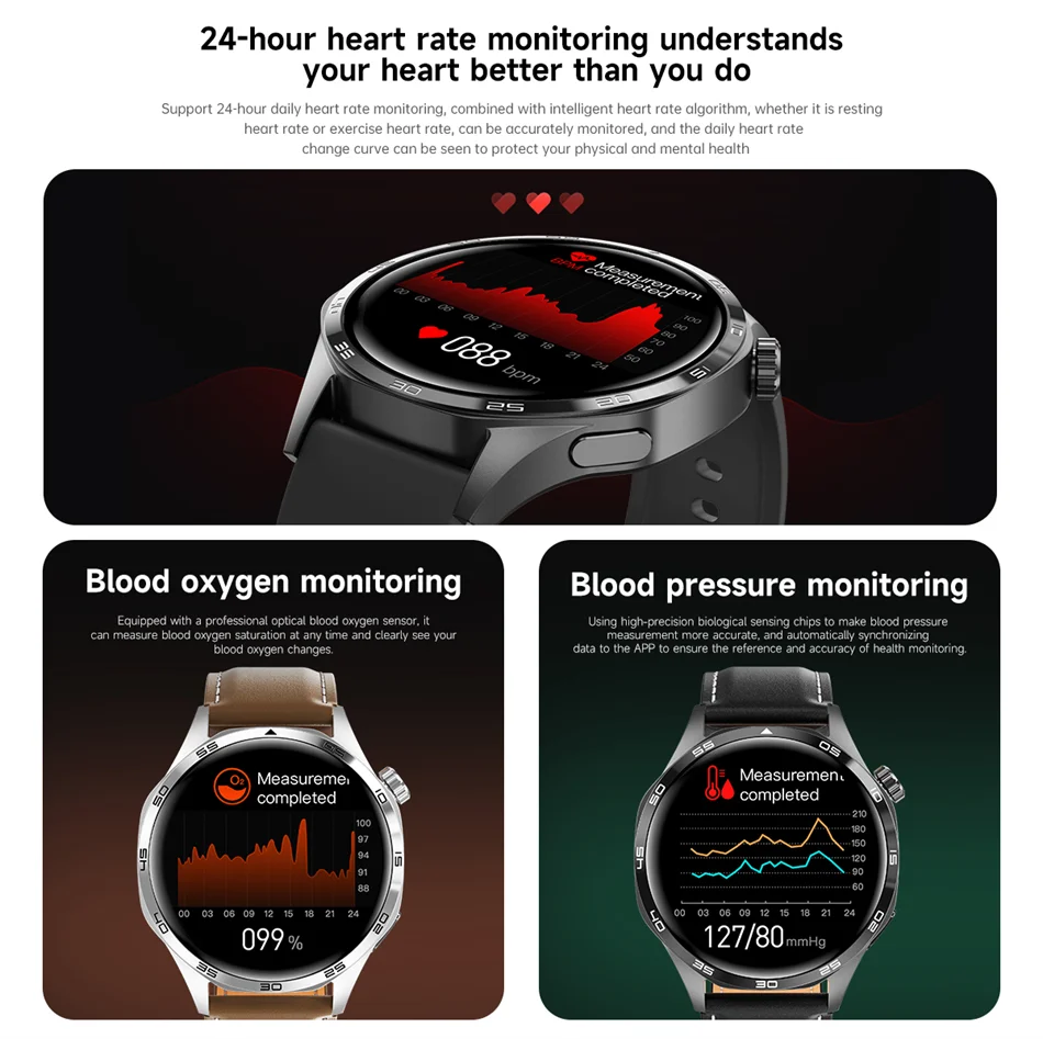 GT5 Smart Watch Pro – La montre connectée ultime écran AMOLED HD appel Bluetooth, du NFC