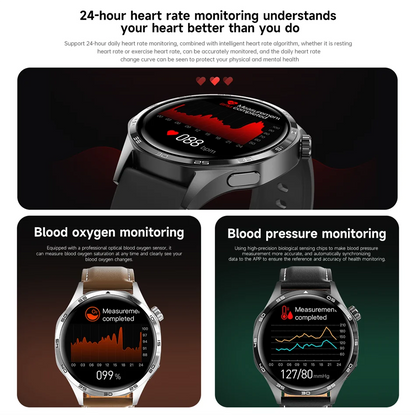 GT5 Smart Watch Pro – La montre connectée ultime écran AMOLED HD appel Bluetooth, du NFC