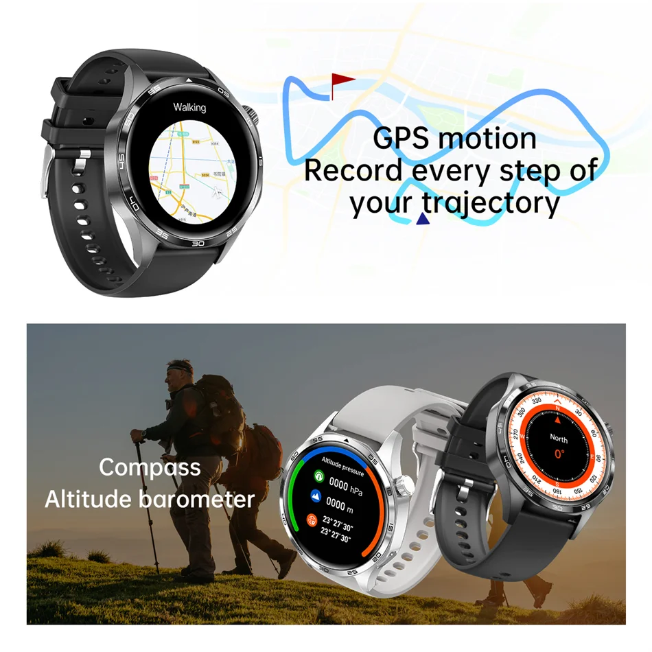 GT5 Smart Watch Pro – La montre connectée ultime écran AMOLED HD appel Bluetooth, du NFC