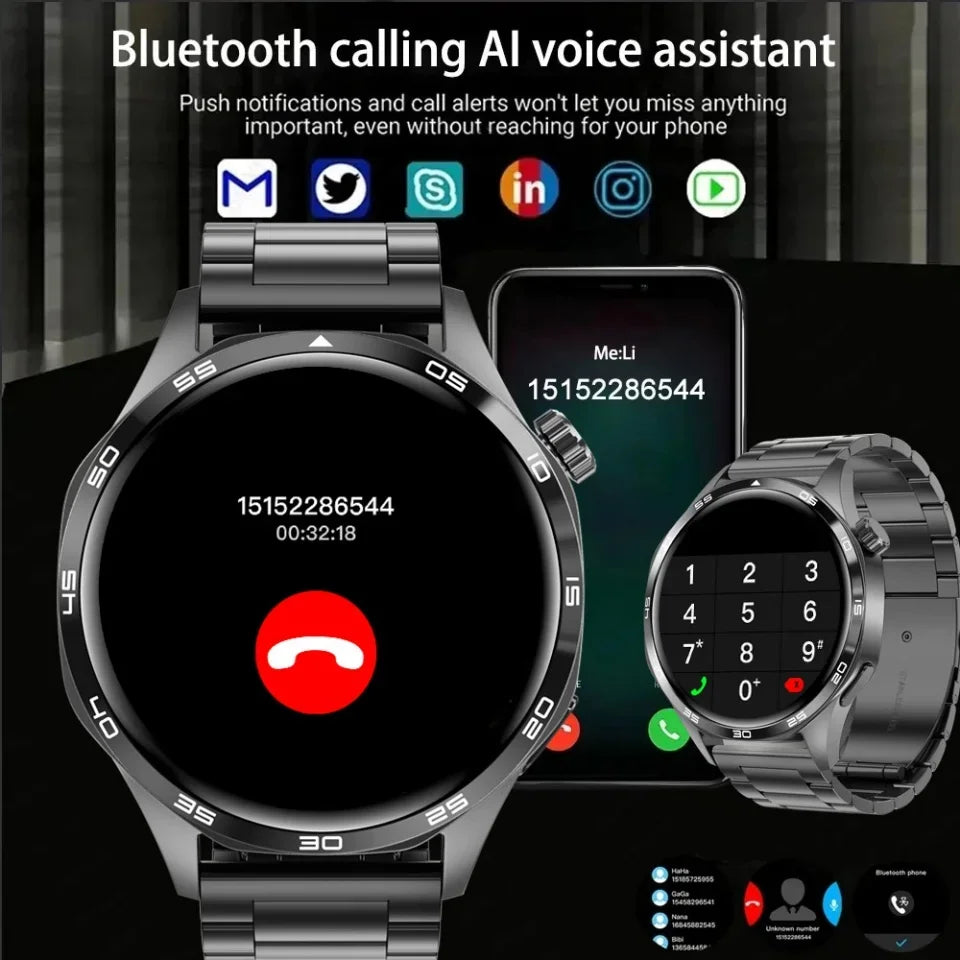 GT5 Smart Watch Pro – La montre connectée ultime écran AMOLED HD appel Bluetooth, du NFC