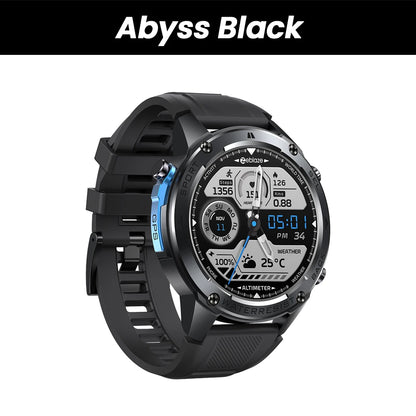 Zeblaze Stratos 2 Ultra – Montre GPS Outdoor 10 ATM, Boussole, Altimètre, Appels Bluetooth