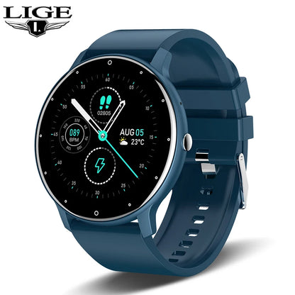 LIGE 2024 – Montre Connectée 1,32" avec Appels Bluetooth, 20 Modes Sport, Suivi Santé, Étanche IP67