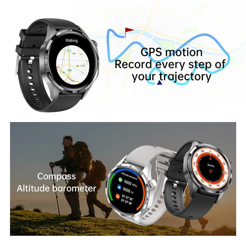 Huawei Watch GT 5 Pro – Montre Connectée 1,43" AMOLED, GPS Bi-bande, NFC, Appels Bluetooth, Étanchéité IP69K
