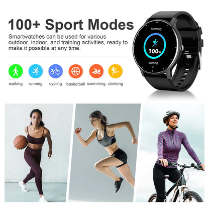 LIGE 2024 – Montre Connectée 1,32" avec Appels Bluetooth, 20 Modes Sport, Suivi Santé, Étanche IP67