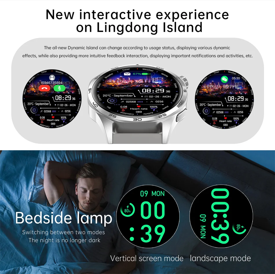 GT5 Smart Watch Pro – La montre connectée ultime écran AMOLED HD appel Bluetooth, du NFC