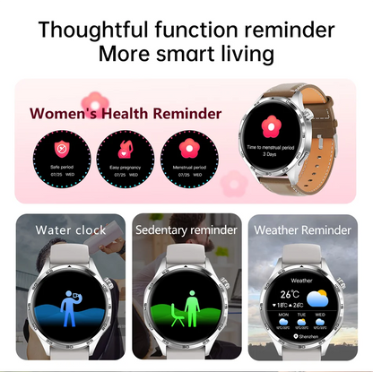 GT5 Smart Watch Pro – La montre connectée ultime écran AMOLED HD appel Bluetooth, du NFC